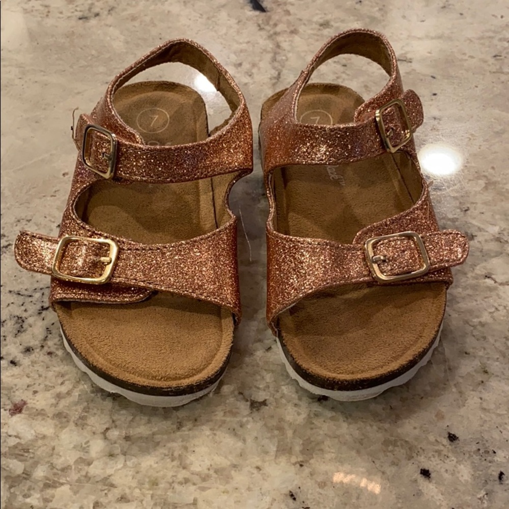 Rose Gold sandals